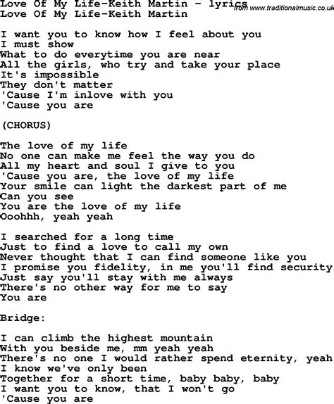 lyrics of you are the love of my life|love life lyrics meaning.